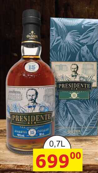 Presidente Marti 15y 0,7l 40%