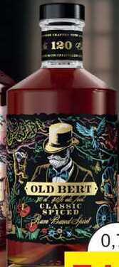 OLD BERT CLASSIC SPICED 0,7l 40%