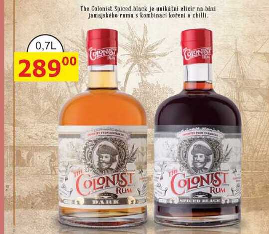 COLONIST RUM 0,7l