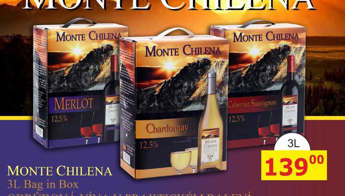 MONTE CHILENA 3L Bag in Box 