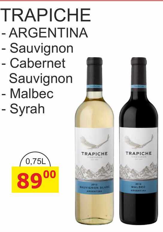 TRAPICHE 0,75L