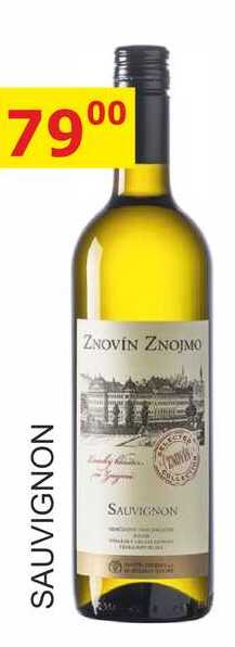 ZNOVÍN ZNOJMO SAUVIGNON 0,75L