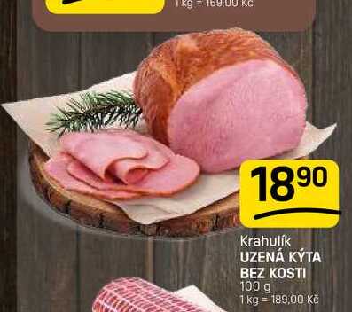 UZENÁ KÝTA BEZ KOSTI 100 g