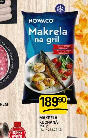 MAKRELA KUCHANÁ 750 g