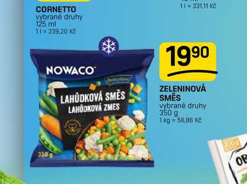 ZELENINOVÁ SMĚS vybrané druhy 350 g