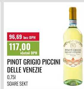 PINOT GRIGIO PICCINI DELLE VENEZIE 0,75l