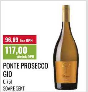 PONTE PROSECCO GIO 0,75l