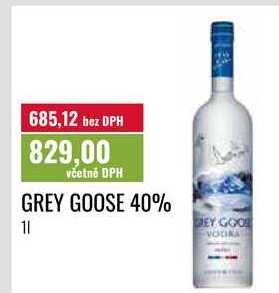 GREY GOOSE 40% 1l 