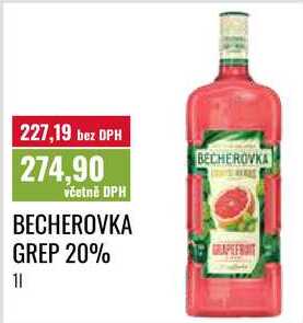 BECHEROVKA GREP 20% 1l