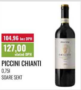 PICCINI CHIANTI, 0,751, SOARE SEKT 