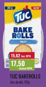 TUC BAKEROLLS 80g  