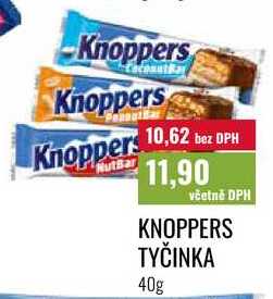 KNOPPERS TYČINKA, 40g