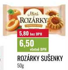ROZÁRKY SUŠENKY, 50g
