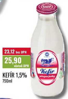 KEFÍR 1,5%, 750ml