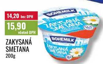 ZAKYSANÁ SMETANA, 200g  
