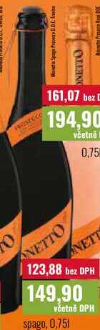 Mionetto Spago Prosecco D.O.C. Treviso 0,75l

