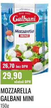 MOZZARELLA GALBANI MINI, 150g 