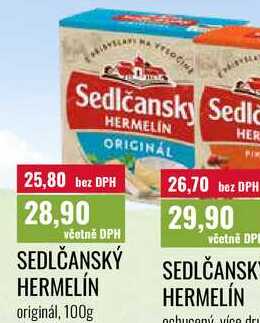 SEDLČANSKÝ HERMELÍN originál, 100g 