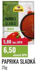 PAPRIKA SLADKÁ 25g 