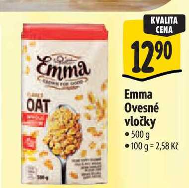  Emma Ovesné vločky  500 g 