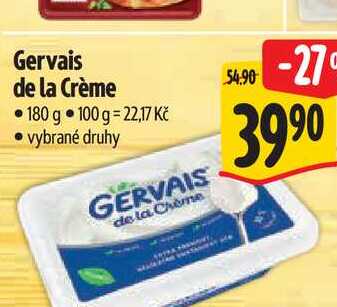 Gervais de la Crème 180 g