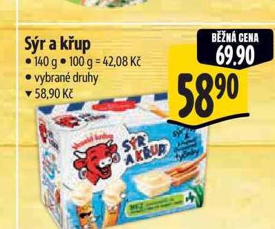Sýr a křup 140 g  