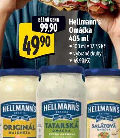 Hellmann's Omáčka 405 ml