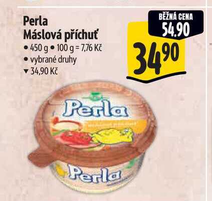 Perla Máslová příchuť 450 g