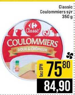 Classic Coulommiers sýr 350 g
