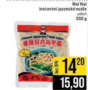 Mai Wai instantni japonské nudle udon 200 g