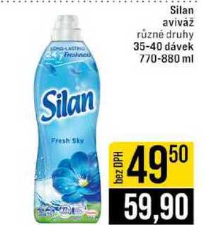 Silan aviváž různé druhy 35-40 dávek 770-880 ml 