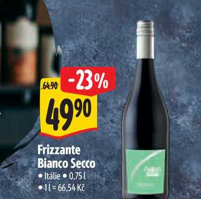   Frizzante Bianco Secco  0,75 l