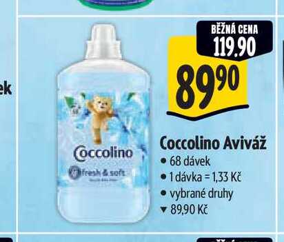 Coccolino Aviváž 68 dávek