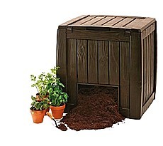 KETER PLASTOVÝ KOMPOSTÉR DECO 340 L