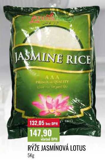 RÝŽE JASMÍNOVÁ LOTUS 5Kg