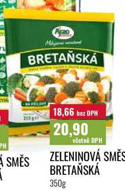 ZELENINOVÁ SMĚS BRETAŇSKÁ 350g