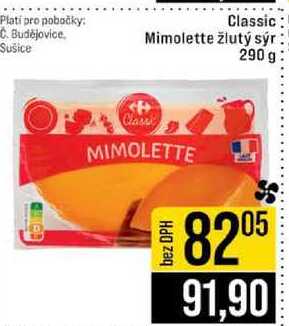 Classic! Mimolette žlutý sýr 290 g