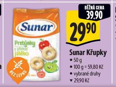   Sunar Křupky 50 g  