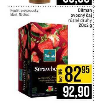 Dilmah ovocný čaj různé druhy 20x2g