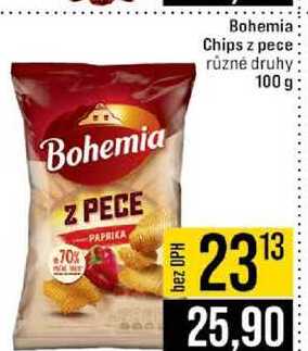 Bohemia Chips z pece různé druhy 100 g