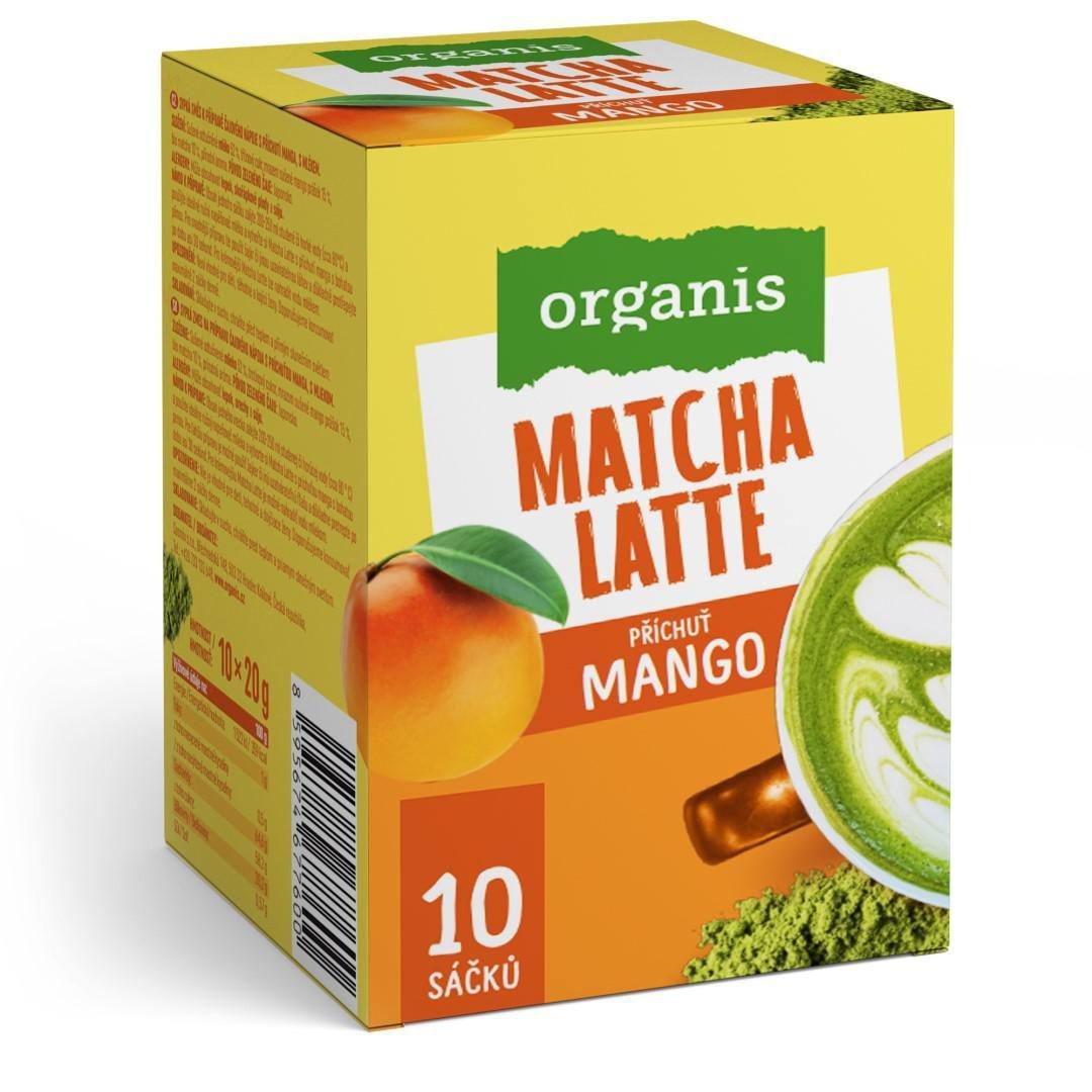 Organis Matcha Latte mango, 20 g