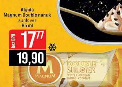 Algida Magnum Double nanuk sunlover 85 ml
