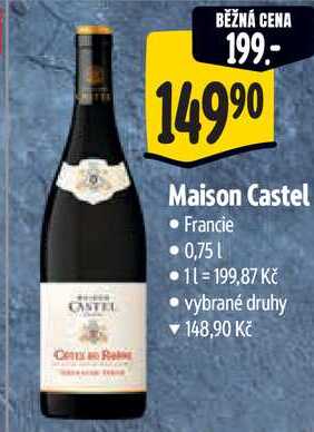 Maison Castel, 0,75 l