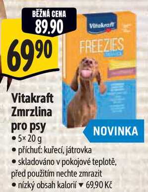 Vitakraft Zmrzlina pro psy, 5x 20 g