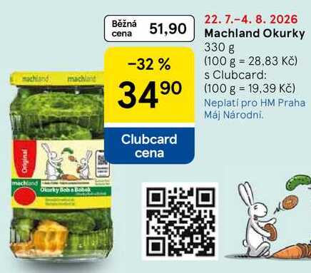 Machland Okurky, 330 g