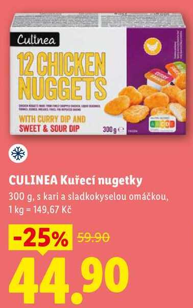 CULINEA Kuřecí nugetky, 300 g