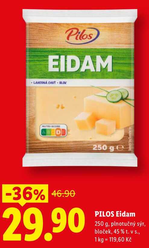 PILOS Eidam, 250 g