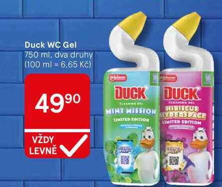 Duck WC Gel, 750 ml