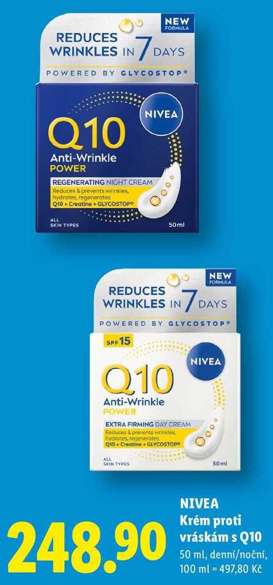 NIVEA Krém proti vráskám s Q10, 50 ml