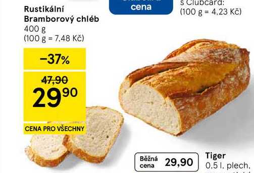 Rustikální Bramborový chléb, 400 g  